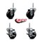 Service Caster 3 Inch Phenolic Wheel Swivel 58 Inch Threaded Stem Caster Set 2 Brakes SCC SCC-TS20S314-PHR-58212-2-TLB-2 - alternate 5
